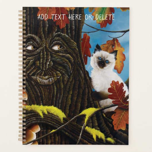 Boom Ent Kat Herfst Fantasie Planner (Voorkant)