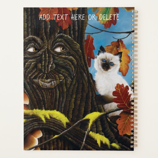 Boom Ent Kat Herfst Fantasie Planner (Achterkant)