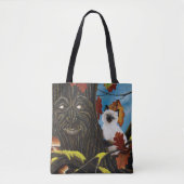 Boom Ent Kat Herfst Fantasie Tote Bag (Voorkant)