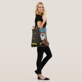 Boom Ent Kat Herfst Fantasie Tote Bag (Op model)