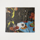 Boom Ent Kat Herfst Fantasie Wandkleed (Voorkant (horizontaal))