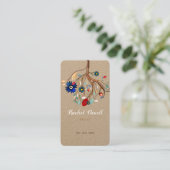 BOOM FACEBOOK EN ETSY HANDMADE LOGO VISITEKAARTJE (Staand voorkant)