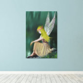 Boom Fairy A Canvas Afdruk (Insitu (Houten vloer))