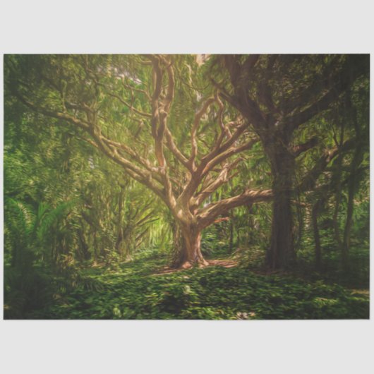 Boom Fantasy Forest Gothic 20x30-decoupage Tissuepapier (Voorkant)