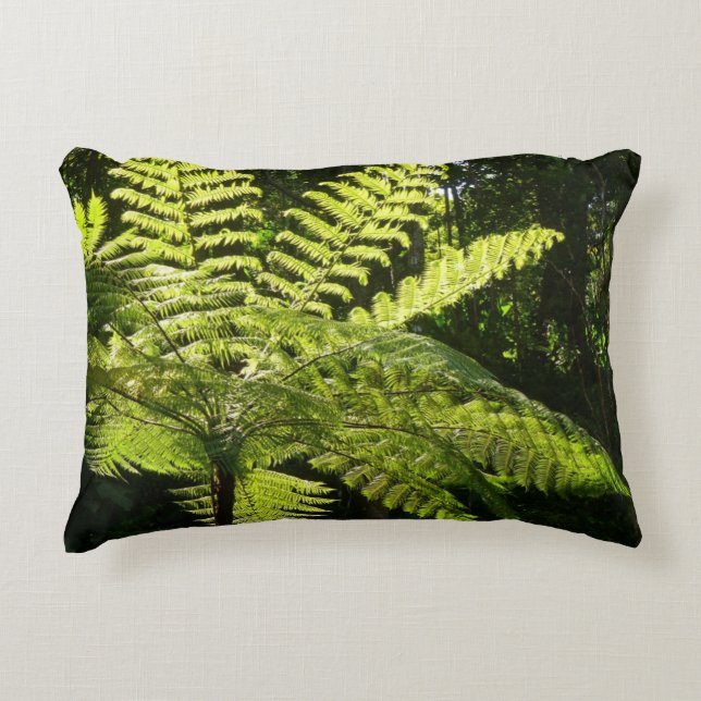 Boom Fern in het regenwoud Accent Kussen (Voorkant)