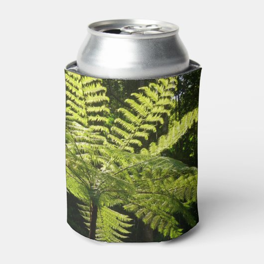 Boom Fern in het regenwoud Blikjeskoeler (Blikje Voorkant)
