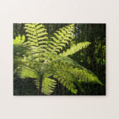 Boom Fern in het regenwoud Legpuzzel (Horizontaal)