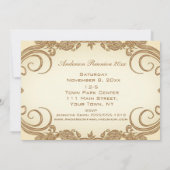  Boom Floral Family Reunion Kaart (Achterkant)