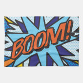 BOOM Fun Retro Comic Book Pop Art Theedoek (Horizontaal)