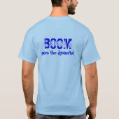 Boom gaat de dynamiet in! t-shirt (Achterkant)