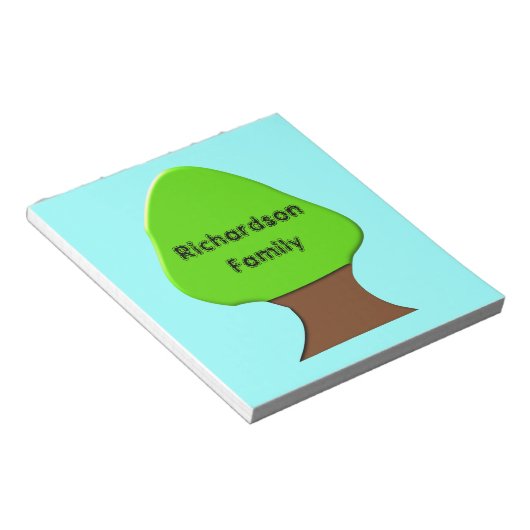 Boom  Genealogie-blocnote Notitieblok (Schuin)