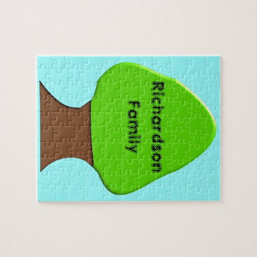  boom-genealogie Puzzle Legpuzzel (Horizontaal)