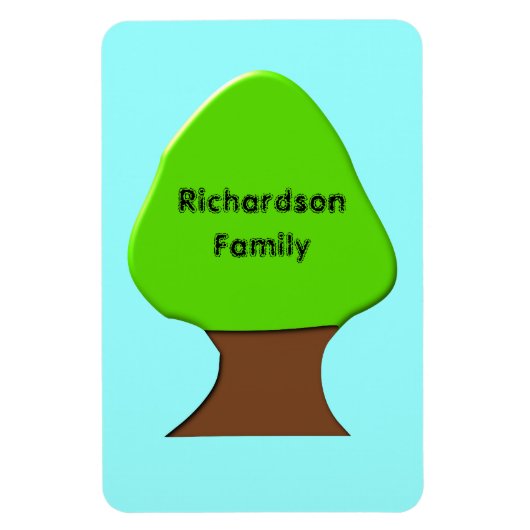Boom genealogiepremie Magnet Magneet (Verticaal)