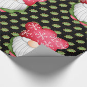 Boom Gnome Kleur aanpassen Cadeaupapier (Hoek)
