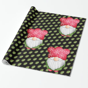 Boom Gnome Kleur aanpassen Cadeaupapier