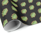 Boom Gnome Kleur aanpassen Cadeaupapier (Rol Hoek)