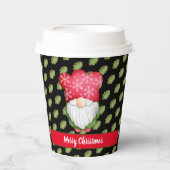 Boom Gnome Kleur en tekst aanpassen Papieren Bekers (Voorkant)