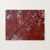 Boom Herfst Season Red Brown Autumn Leaves Legpuzzel (Horizontaal)