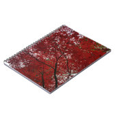 Boom Herfst Season Red Brown Autumn Leaves Notitieboek (Linkerzijde)