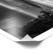 Boom Herfsten B&W Foto Afdruk (Hoek)