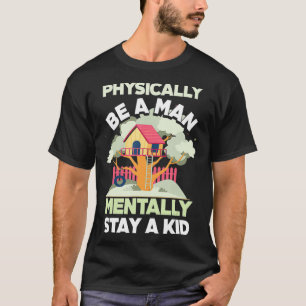 Boom House Ladder klimmerhuis in Leaves Pplay T-shirt