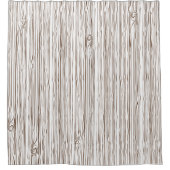 Boom Hout Patroon Douchegordijn (Voorkant)