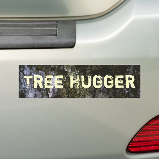 Boom Hugger-bumper sticker (Op auto)
