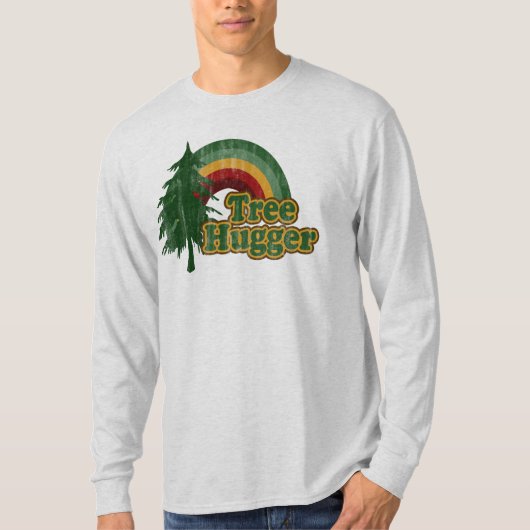 Boom Hugger, Funny Earth Day T-shirt (Voorkant)