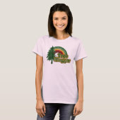Boom Hugger Hippie Rainbow T-shirt (Voorkant volledig)