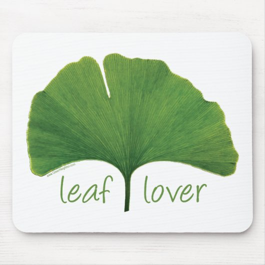 Boom Hugger, Leaf Lover - Ginkgo Muismat (Voorkant)