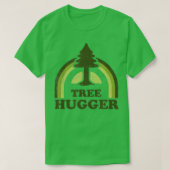 Boom Hugger Retro  Environmental Natuur Lov T-shirt (Design voorkant)