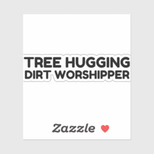 Boom Hugging Dirt Work Sticker