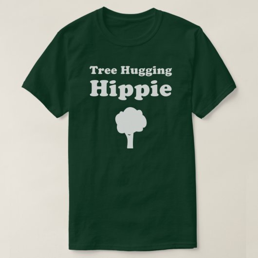 Boom Hugging Hippie T-Shirt (Design voorkant)