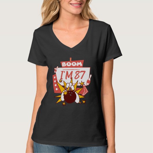 Boom I m 87 T-shirt (Voorkant)