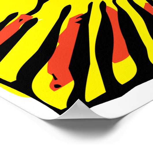 BOOM! II (grotere afmetingen) Poster (Hoek)