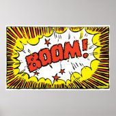 BOOM! II (grotere afmetingen) Poster (Voorkant)
