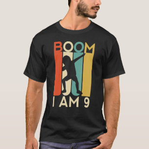 Boom ik ben 9 jaar oud Kind van de 9de partij die T-shirt