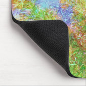 Boom Illusie Droom Kleurrijke Kunst Muismat (Hoek)