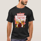 Boom I'm 54 T-shirt (Voorkant)