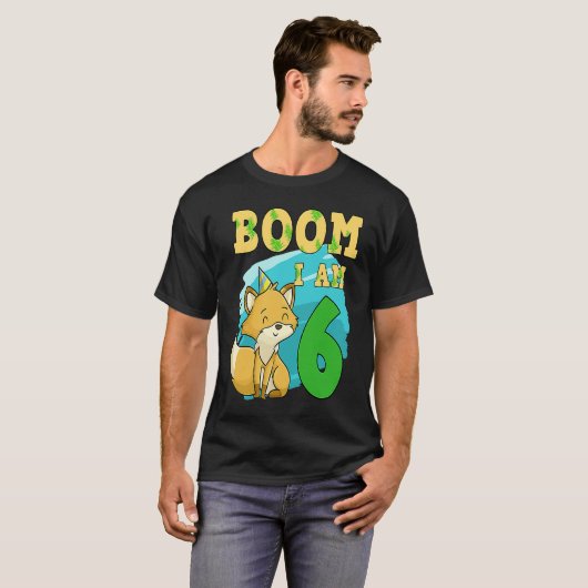 Boom Im 6 Fox T-shirt (Voorkant volledig)