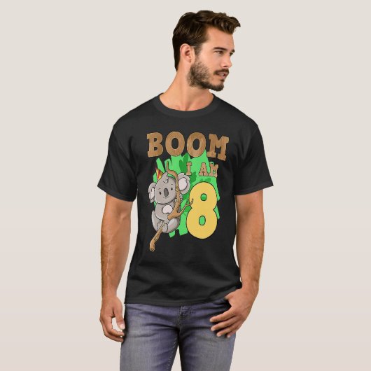 Boom Im 8 Koala T-shirt (Voorkant volledig)