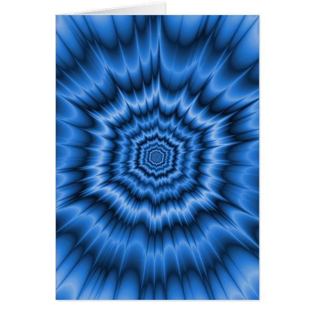 Boom in Blue Kaart (Voorkant)