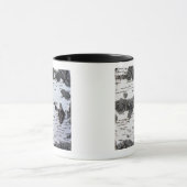 Boom in bos, detail, met mos mok (Midden)