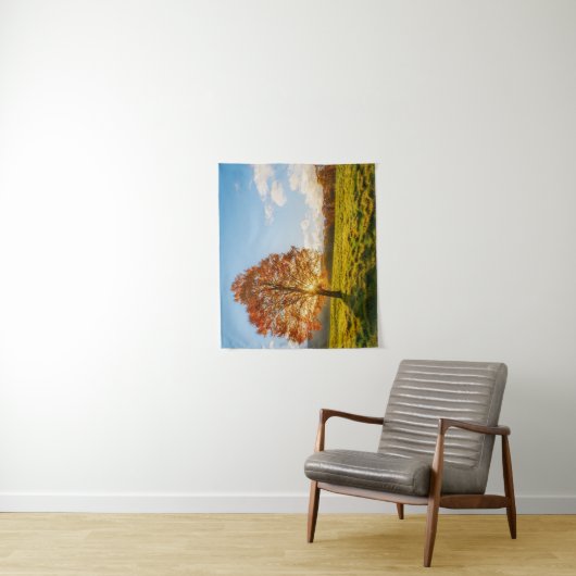 Boom in brand wandkleed (In situ)