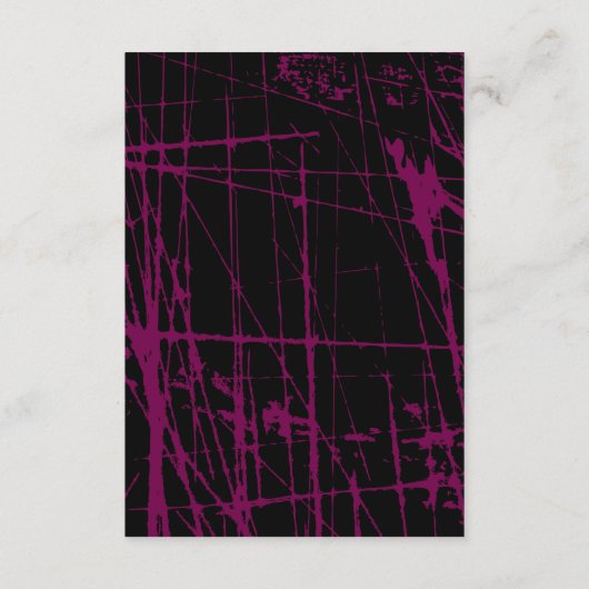 Boom in de balk Bossen Mitzvah Reception Card Informatiekaartje (Achterkant)