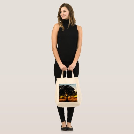 Boom in de ochtend tote bag (Voorkant (model))