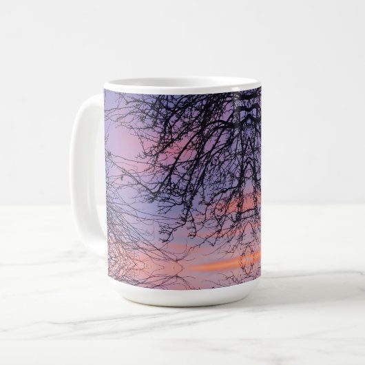Boom in de schemering koffiemok (Voorkant links)