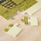 Boom in de winterzon legpuzzel (Zijkant)