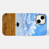 Boom in een geoogst tarweveld Case-Mate iPhone case (Achterkant (horizontaal))
