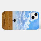 Boom in een geoogst tarweveld Case-Mate iPhone case (Achterkant (horizontaal))